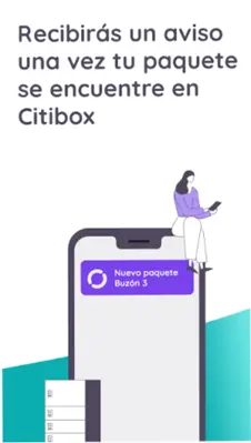 Citibox, Recibe tus paquetes android App screenshot 2